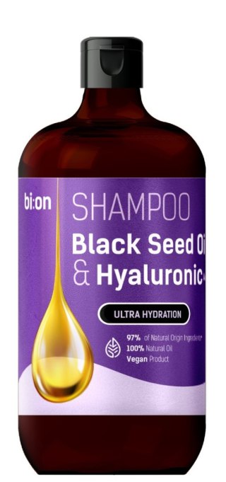 Bio Naturell szampon z olejem z czarnuszki i kwasem hialuronowym do każdego rodzaju włosów 946 ml
