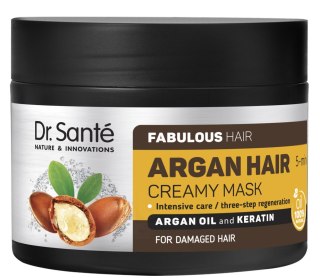 Dr. Santé Argan Hair maska do włosów uszkodzonych z olejem arganowym i keratyną 300 ml