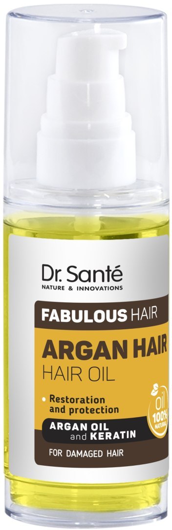 Dr. Santé Argan Hair olejek regenerujący do włosów z olejem arganowym i keratyną 50 ml