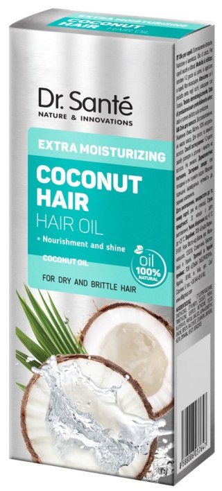 Dr. Santé Coconut Hair olejek do włosów suchych i łamliwych ekstranawilżenie 150 ml