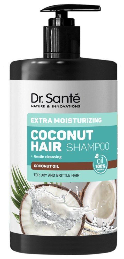Dr. Santé Coconut Hair szampon do włosów suchych i łamliwych ekstranawilżenie 1000 ml