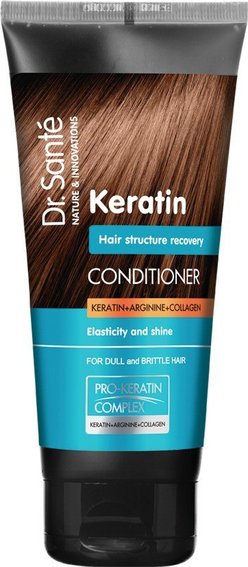 Dr. Santé Keratin odżywka do włosów matowych i łamliwych 200 ml