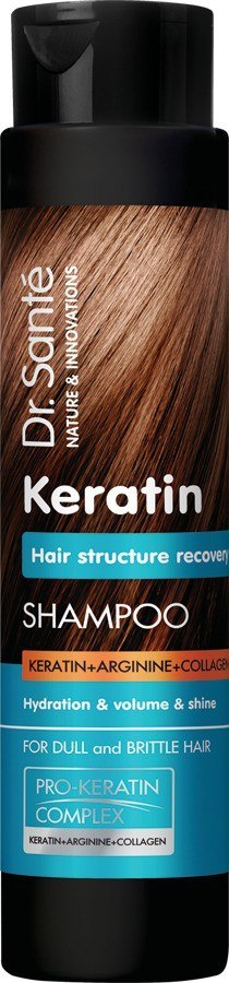 Dr. Santé Keratin szampon do włosów matowych i łamliwych 250 ml