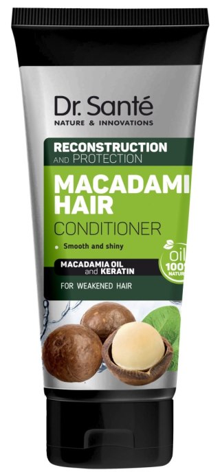 Dr. Santé Macadamia Hair odżywka regenerująca do włosów z olejem makadamia i keratyną 200 ml