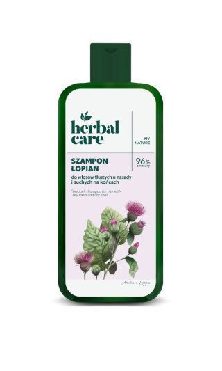 Farmona Herbal Care szampon do włosów tłustych u nasady i suchych na końcach - łopian 330 ml