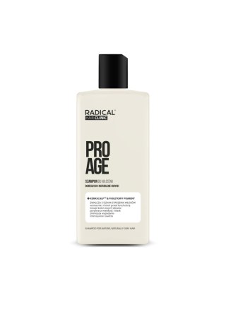 Farmona RADICAL HAIR CLINIC Pro Age szampon do włosów dojrzałych i naturalnie siwych Kerascalp & Fioletowy pigment 300 ml