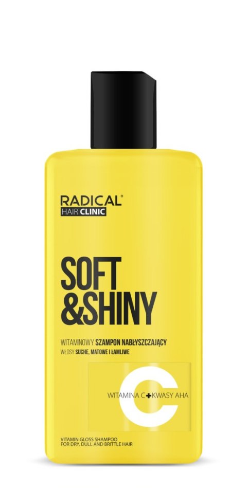 Farmona RADICAL HAIR CLINIC Soft & Shiny Witaminowy szampon nabłyszczający do włosów suchych, matowych i łamliwych 300 ml