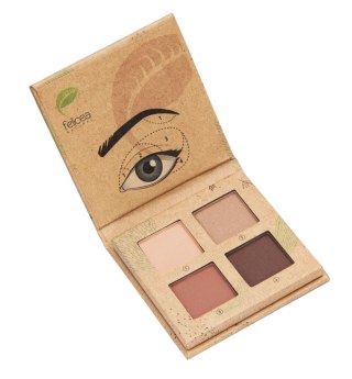 Felicea Naturalna Paleta Czterech Naturalnych Cieni do Powiek 201 Nude 3.2 g