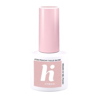 Hi Hybrid lakier hybrydowy nr. 136 Peachy Tulle Glow 5 ml
