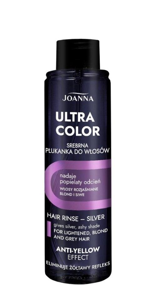 Joanna Ultra Color płukanka do włosów srebrna 150 ml