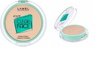 Lamel Puder Kompaktowy Antybakteryjny Ohmy Clear 402 6 g