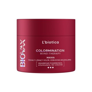 L'Biotica Biovax Colormination Bond Therapy maska odbudowująca do włosów farbowanych 200 ml