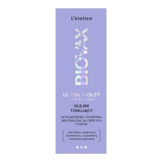 LBIOTICA / BIOVAX L`BIOTICA Biovax Ultra Violet Olejek tonujący do włosów blond 50 ml