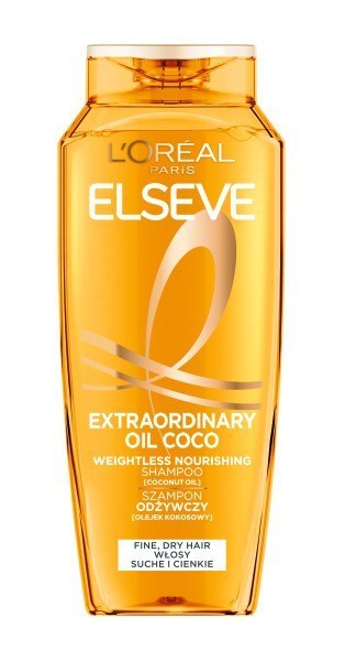 LOREAL LOR ELSEVE szampon 400ml MAGI. MOC OL.KOKOS &