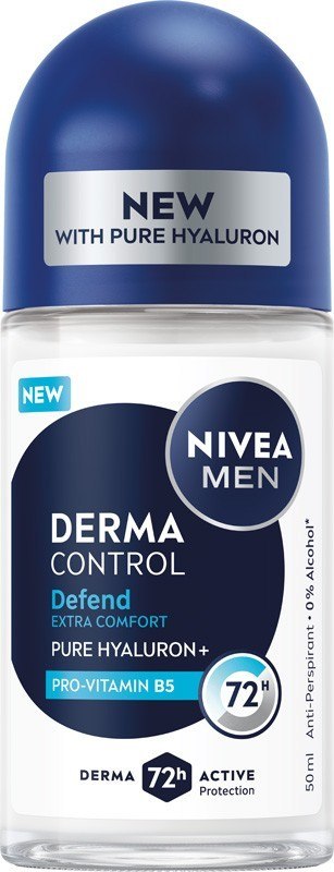 Nivea Derma Control Defend Antyperspirant Roll-on dla Mężczyzn 50 ml