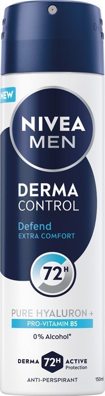 NIVEA NIVEA MEN Derma Control Defend Antyperspirant Spray 150 ml