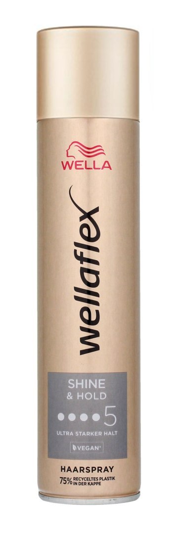 Wellaflex lakier do włosów Shine & Hold Nr 5 250 ml