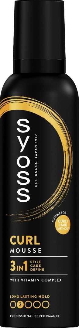 Syoss Curl Mousse pianka do włosów kręconych 250 ml