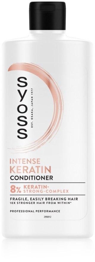 Syoss Keratin odżywka odbudowująca do włosów łamliwych 440 ml