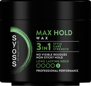 Syoss Max Hold wosk stylizujący do włosów 150 ml