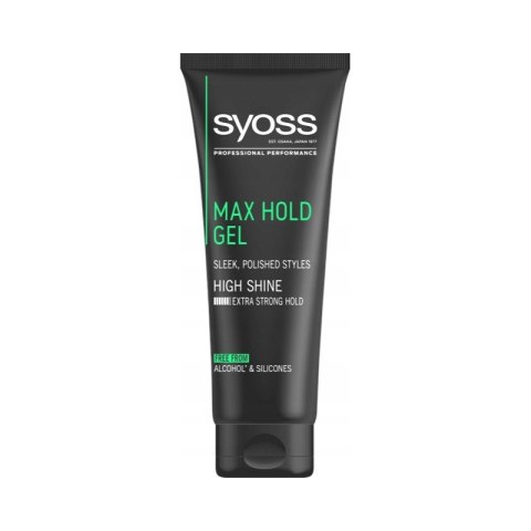 Syoss Max Hold żel do włosów 250 ml