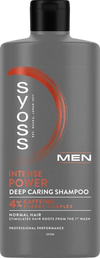Syoss Men Power szampon wzmacniający - włosy normalne 440 ml