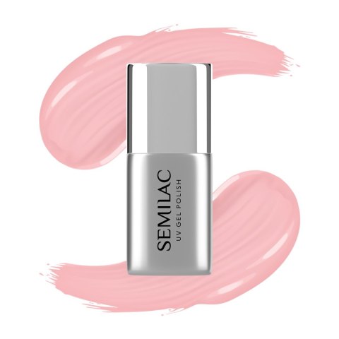 Semilac baza kauczukowa do lakierów hybrydowych Be Beautiful - Super Rose 7 ml