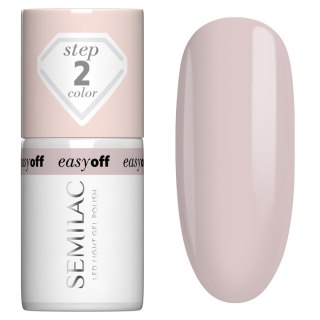 Semilac Easy Off lakier hybrydowy Led Light Almond Milk 7 ml