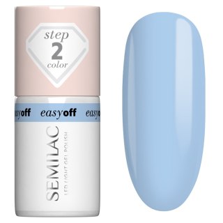 Semilac Easy Off lakier hybrydowy Led Light Azul Blue 7 ml
