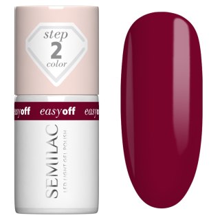 Semilac Easy Off lakier hybrydowy Led Light Cherry Coke 7 ml