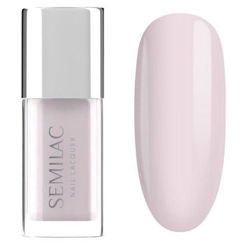 Semilac Nail Lacquer klasyczny lakier do paznokci 102 Sheer Milky Pink 9 ml