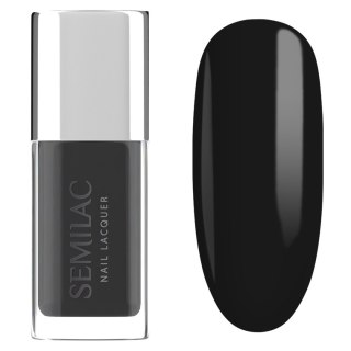 Semilac Nail Lacquer klasyczny lakier do paznokci 109 Classic Black 9 ml
