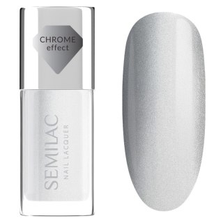 Semilac Nail Lacquer klasyczny lakier do paznokci 115 Silver Chrome 9 ml