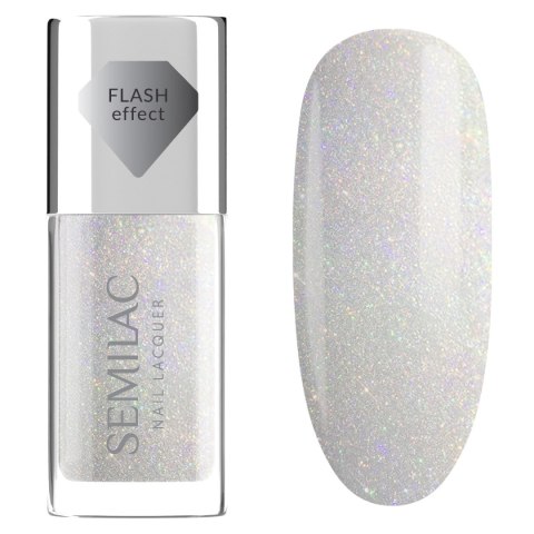 Semilac Nail Lacquer klasyczny lakier do paznokci 116 Holo Flash 9 ml