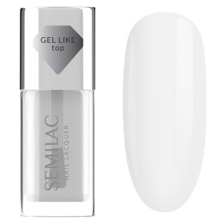 Semilac Nail Lacquer Klasyczny lakier do paznokci top Gel Like 9 ml