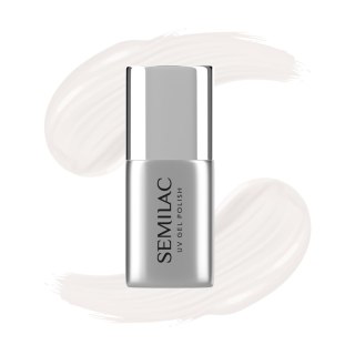 Semilac top No Wipe top do lakierów hybrydowych Milky 7 ml