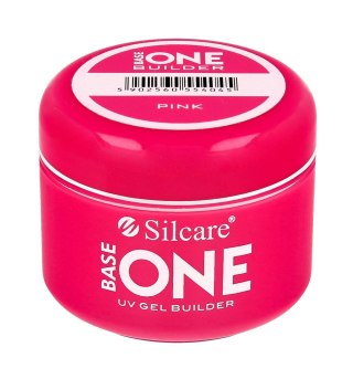 Silcare Base One Gel żel budujący do paznokci - Pink 50 g
