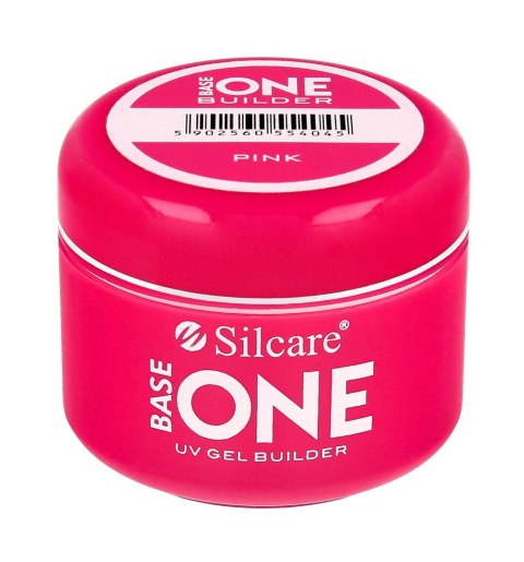 Silcare Base One Gel żel budujący do paznokci - Pink 50 g