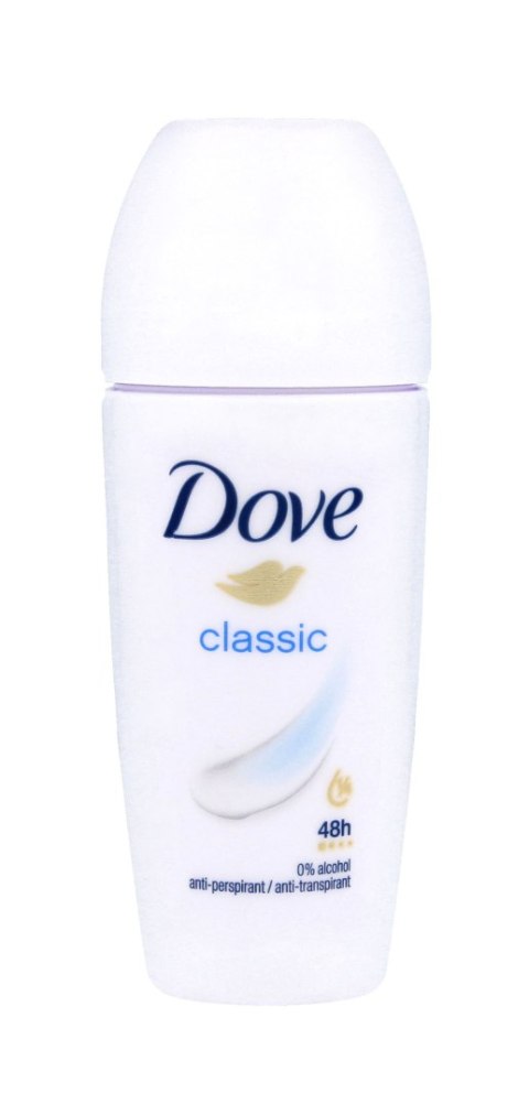 Dove Classic Dezodorant Antyperspirant Roll-on dla Kobiet 50 ml