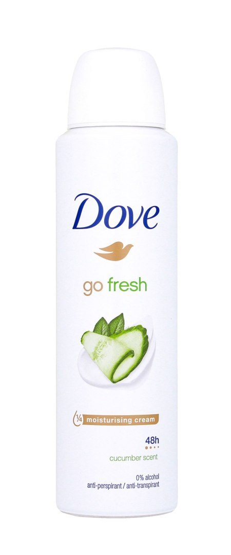 Dove Go Fresh Cucumber Scent Antyperspirant Damski w Sprayu 150 ml