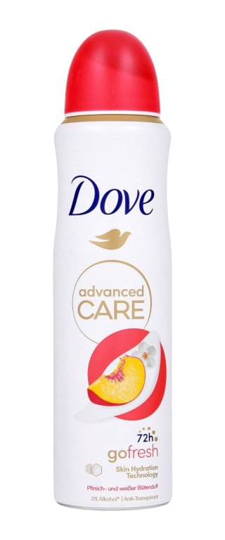 Dove Go Fresh Peach & White Blossom Antyperspirant Damski w Sprayu 150 ml