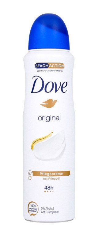 Dove Original Antyperspirant Damski w Sprayu 150 ml
