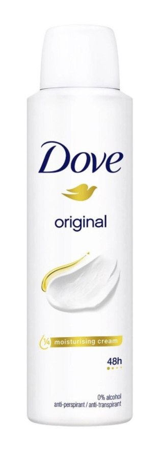 Dove Original Antyperspirant Damski w Sprayu 150 ml