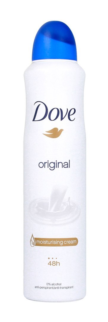 UNILEVER MK Dove Original Dezodorant Antyperspirant dla Kobiet w Sprayu 250 ml