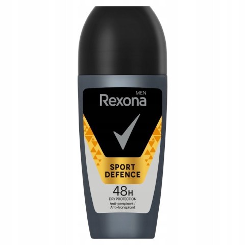 Unilever Rexona Sport Defence Dezodorant Anti-perspirant Roll-on dla Mężczyzn 50 ml
