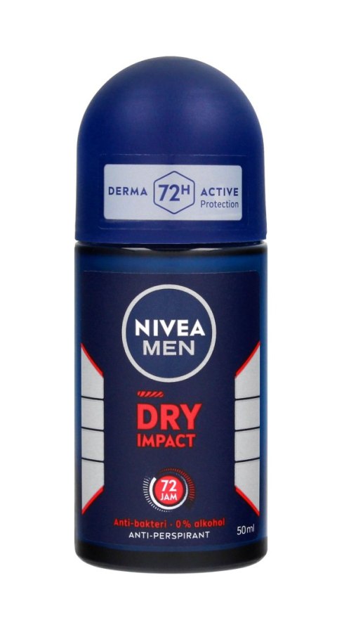 Nivea Antyperspirant w Kulce Dry Impact Roll-on Kulka dla Mężczyzn 50 ml