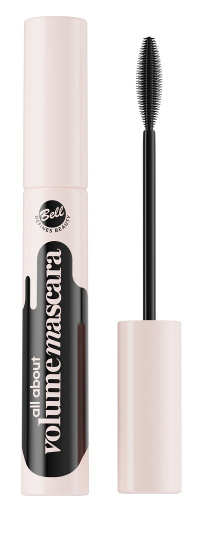 Bell Tusz do Rzęs All About Volume Zwiększający Objętość 01 True Black 11 g