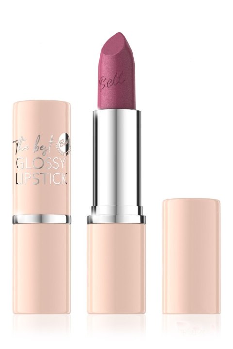 Bell the Best Glossy Lipstick Pomadka do Ust Połyskująca 03 Plum 3.7 g