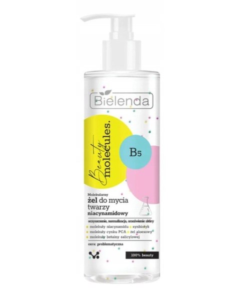 Bielenda BEAUTY MOLECULES żel niacynamidowy do mycia twarzy