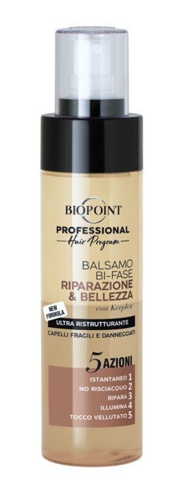 Biopoint Professional Hair Program odżywka dwufazowa do włosów Repair & Beauty 200 ml